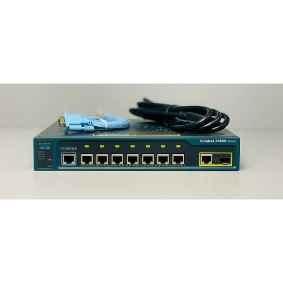 Restored Cisco WS-C2960G-8TC-L 8 Port 2960G Gigabit Switch (Refurbished)