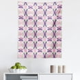 thumbnail image 1 of Geometric Tapestry, Abstract Brushstroke Circles Round Intersecting in Soft Colors, Fabric Wall Hanging Decor for Bedroom Living Room Dorm, 5 Sizes, Pale Pink Blue Mint Green, by Ambesonne, 1 of 1