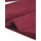 thumbnail image 5 of Abrigo de ante sintético de doble botonadura con solapa muesca para mujer INSPIRE CHIC en rojo profundo M, 5 of 7