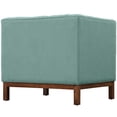 thumbnail image 2 of Armchair Accent Chair, Light Blue, Fabric, Mid Century Living Lounge Cafe Lobby Hospitality Restaurant, Modern Contemporary HB32724, 2 of 5