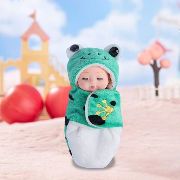 Juguetes de piscina, juguetes para bebés, juguetes para niños pequeños, mini muñecas de 5 pulgadas, lindas muñecas para niños, juguetes con animales, disfraces para niños de 3 años en adelante, lindos