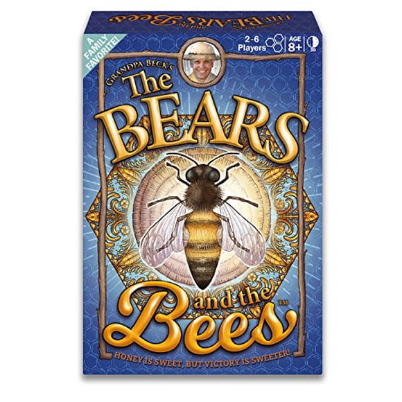 Grandpa Beck's The Bears and The Bees Card Game | A Fun & Strategic Tile-Placement Card Game | Enjoyed by Kids, Teens, & Adults | From the Creators of Cover Your Assets | Ideal for 2-5 Playe