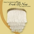 thumbnail image 5 of Expo International Garniture de Frange en Chainette de 3 Pouces, 20 Verges, Blanc, 5 of 5