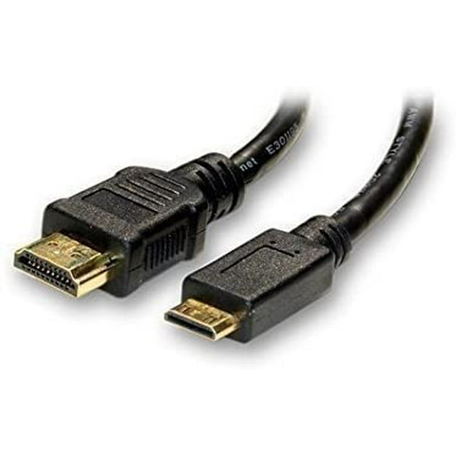 3ft (0.9M) Mini HDMI to HDMI Cable with Ethernet (3 Feet/ 0.9 Meters) High Speed Supports 4K 30Hz, 3D, 1080p and Audio Return (ARC) 10 Pack CNE551241