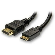 15ft (4.5M) Mini HDMI to HDMI Cable with Ethernet (15 Feet/ 4.5 Meters) High Speed Supports 4K 30Hz, 3D, 1080p and Audio Return (ARC) CNE457449