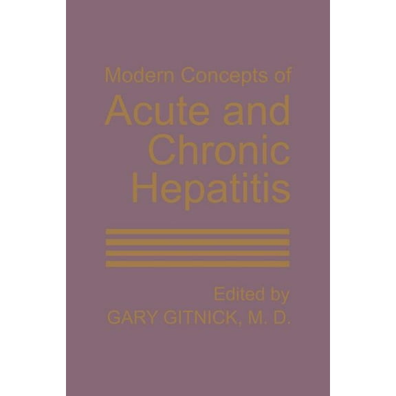 Modern Concepts of Acute and Chronic Hepatitis, (Paperback)