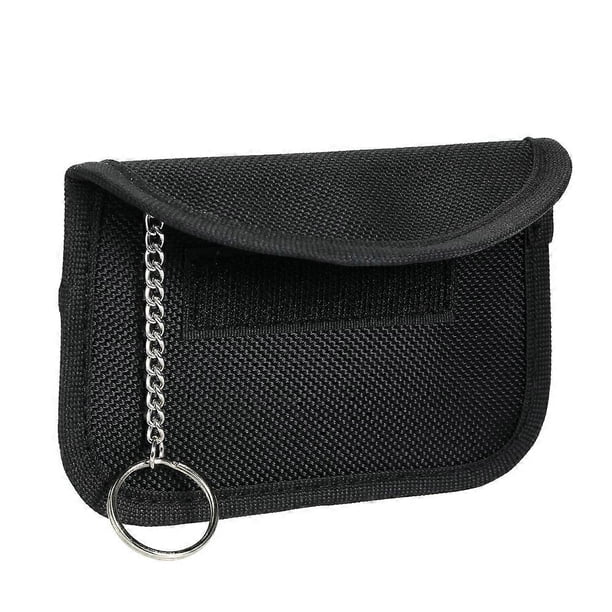 Key Fob Signal Blocking Bag Auto RFID Blocking Holder Anti-hacking Security Bag for Car Smart Keyless Entry Remote Fob Controller