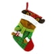 thumbnail image 1 of Medias navideñas de peluche de Papá Noel, bolsa de regalo para colgar, decoración para fiestas navideñas y el hogar. Alce, 1 of 9