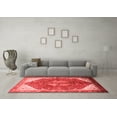 thumbnail image 3 of Ahgly Company Indoor Rectangle Medallion Red Traditional Area Rugs, 2' x 5', 3 of 4