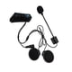 thumbnail image 2 of Casco de motocicleta con auriculares Bluetooth con sonido estéreo, Bluetooth 5.0, batería de 1000mAh y diseño impermeable para música, llamadas y navegación GPS, 2 of 9