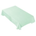 thumbnail image 2 of NWOKYZGH Heavy Duty Vinyl Table Cloth Plastic Tablecloths for Kitchen Dining Tables Wipeable PVC Waterproof Tablecloth for Square Table, 53" x 70", 2 of 6