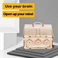thumbnail image 4 of DIY Creative 3D Wooden Puzzle Game Assembly Password Box Toy for Child Adult, 4 of 6