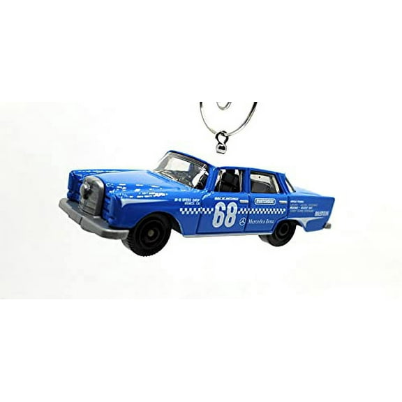 Christmas Ornament for 1962 Mercedes-Benz 220 SE Blue