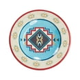 thumbnail image 5 of Hiend Accents Unisex 14-Piece Spirit Valley Melamine Dinnerware Set Red One Size, 5 of 6