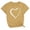 Yellow, variant on Asxite Womens Tops Short Sleeve Trendy Print Round Neck Loose and Breathable Casual Blouse