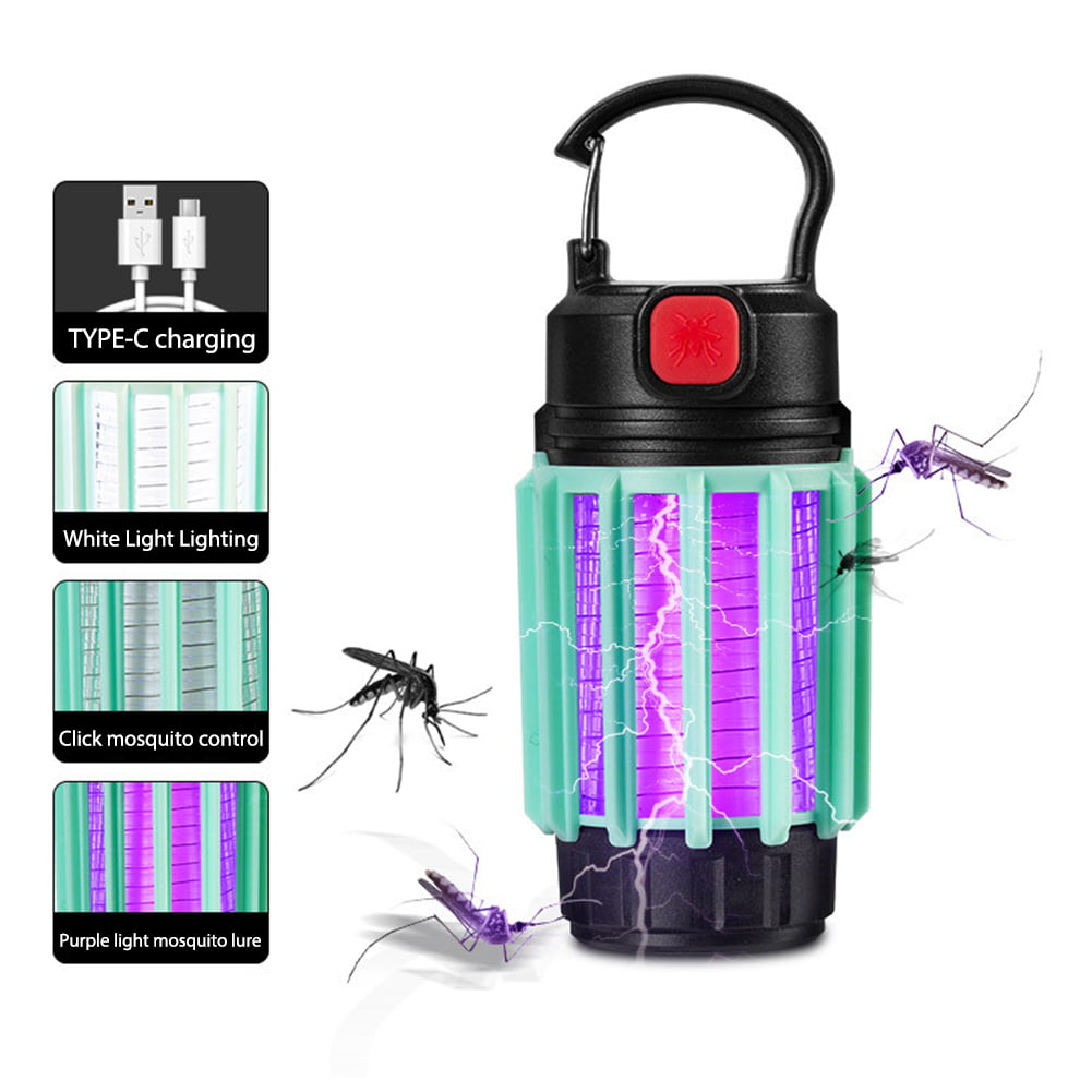 Electronic Mosquito Lamp Repellent Lamp Outdoor Bug Insect Killer USB Charging 