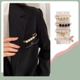 thumbnail image 2 of 4 Uds broche de perlas artificiales cincha Pin para cinturón para pretina Clips para chal Pin Set fijar ropa Collar cintura Clips perla Artificial, 2 of 6