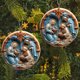 thumbnail image 5 of Fiudx Adorno Navideño de Acrílico con Temática Religiosa, Forma Redonda con Efecto de Relieve, Decoración Navideña Única, Toque Espiritual Significativo, 8 X 8 X 3 Cm, Juego de 1 Pieza, 5 of 6