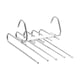 thumbnail image 3 of Percha para pantalones de 5 niveles, percha para pantalones , almacenamiento de 5 barras, organizador de armario, percha para pantalones Blanco, 3 of 9