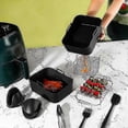 thumbnail image 4 of For Philips 3000 Air Fryer 11pcs Set Accessories Silicone Tray Grill Rack Oil Bottle Tong Kit (bpa F, 4 of 5