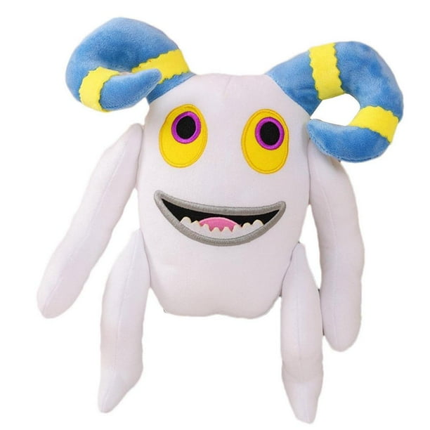 My Singing Monsters Wubbox Peluche de juguete Animal relleno Monstruos Coro Figura Niños Juguetes Peluche Muñeca de terror Niños Niñas Juguetes suaves Regalos04 BlancoPorcelana Deng Xun unisex