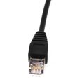 thumbnail image 3 of 1m 3.3ft RJ45 Male to Female Screw Panel Mount Ethernet Network Extension Cable, 3 of 3