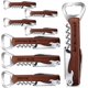 thumbnail image 1 of Set Of 8 Groomsmen Bottle Opener Best Man Groom Bottle Opener Corkscrew And Multi Tool Groomsmen Gifts Wooden Wine Beer Bottle Opener For Proposal Bac, 1 of 5