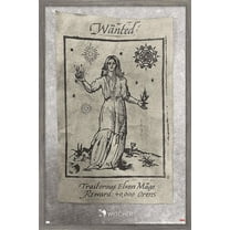 Netflix The Witcher Season 2 - Wanted Elven Mage Wall Poster, 22.375" x 34", Framed