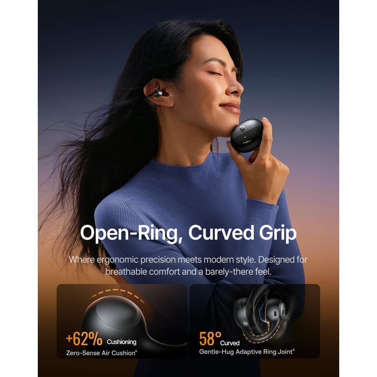 Baseus Inspire XC1 Open-Ear Clip Earbuds, Dolby Audio, Waterproof