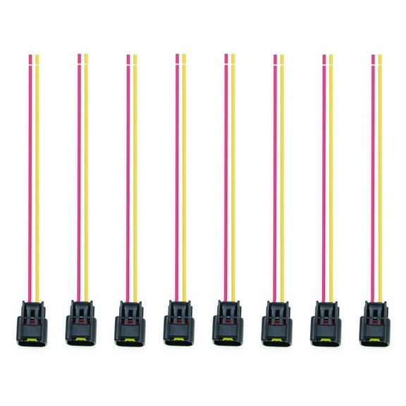 8Pcs Ignition Coil Connector Plug Fit for Ford F-150 F-250 F-350 E-150 E-250 E-350 4.6L 5.4L 6.8L
