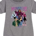 thumbnail image 3 of Monster High - Monsters Group - Toddler And Youth Girls Fleece Dress, 3 of 5