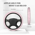 thumbnail image 4 of KLL Car Steering Wheel Cover, Universal 15 inch, Soft Elastic and Comfortable,Car Accessories Decorations-Hand Drawn Strawberry, 4 of 7
