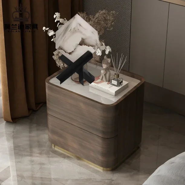 Mesitas de noche, organizador lateral, cama, escritorio, gabinetes de almacenamiento, mesitas de noche esquineras, cajón, Criado Mudo, muebles para dormitorio