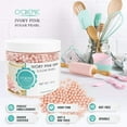 thumbnail image 2 of O'Creme Pink-Ivory Edible Sugar Pearls 10mm, 32 Oz, 2 of 6