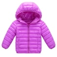 thumbnail image 2 of GEZHEN Winter Children's Light down Jacket Toddler Baby Kids Sweater Coat Winter Thick Warm Button Hooded Windproof Outwear Jacket, 2 of 4