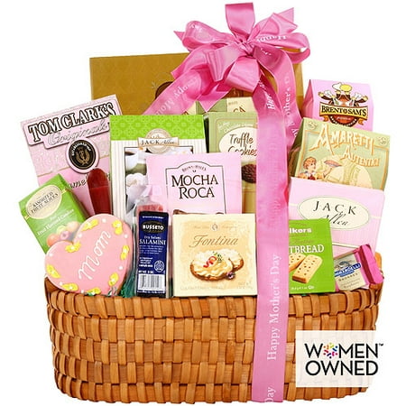 Alder Creek Gifts Mothers Day Gourmet Gift Basket for Mom 4 (Best Gourmet Chocolate Gifts)