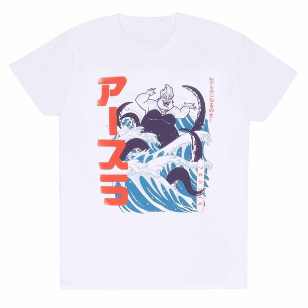 The Little Mermaid - Camiseta de Ursula para Adultos Unisex (Blanco)