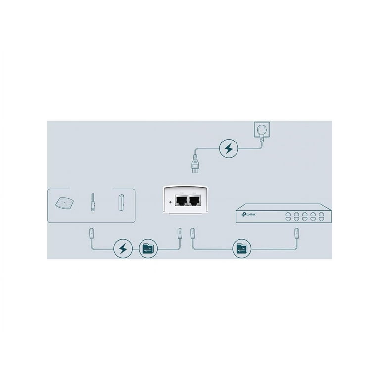 TP-Link PoE Injector | PoE Adapter 48V DC Passive PoE