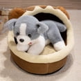 thumbnail image 2 of Border Collie Peluche de Animal de Peluche para Perro, 13'' Peluche Suave Realista y Abrazable de Animal de Granja para Cumpleaños, 2 of 6