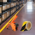 thumbnail image 4 of NUAHRHY Floor Tape Applicator, Hand Applicators, Manual Push Tape Marking Roller, Reusable Tape Roller for Driveway Aisle Ground Marking Flag, 4 of 10