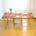thumbnail image 3 of Yayeee Table Runner 70 inches Long Home Kitchen Dinning Party Decoration, Pink Flowers, 3 of 7