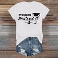thumbnail image 4 of MEICHEN Graduation Gifts for Her: Senior 2026 Shirts Class Of 2026 T Shirt In My Senior Causal College Graduation Teacher Tee Tops Womens Spring Summer Tops, 4 of 6