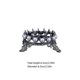 thumbnail image 2 of 2PCS Nail Art Pen Brush Holder Classic Crown Pearl Manicure Pen Rack Decor, 2 of 4