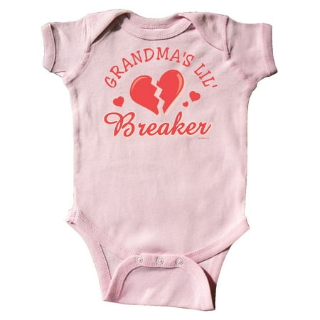 

Inktastic Grandma s Lil Heartbreaker Gift Baby Boy or Baby Girl Bodysuit