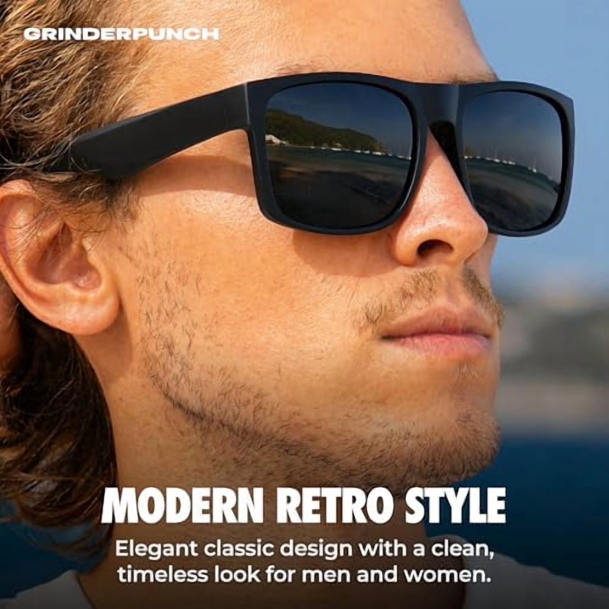 GrinderPUNCH XL Polarized Oversized Sunglasses photo 8