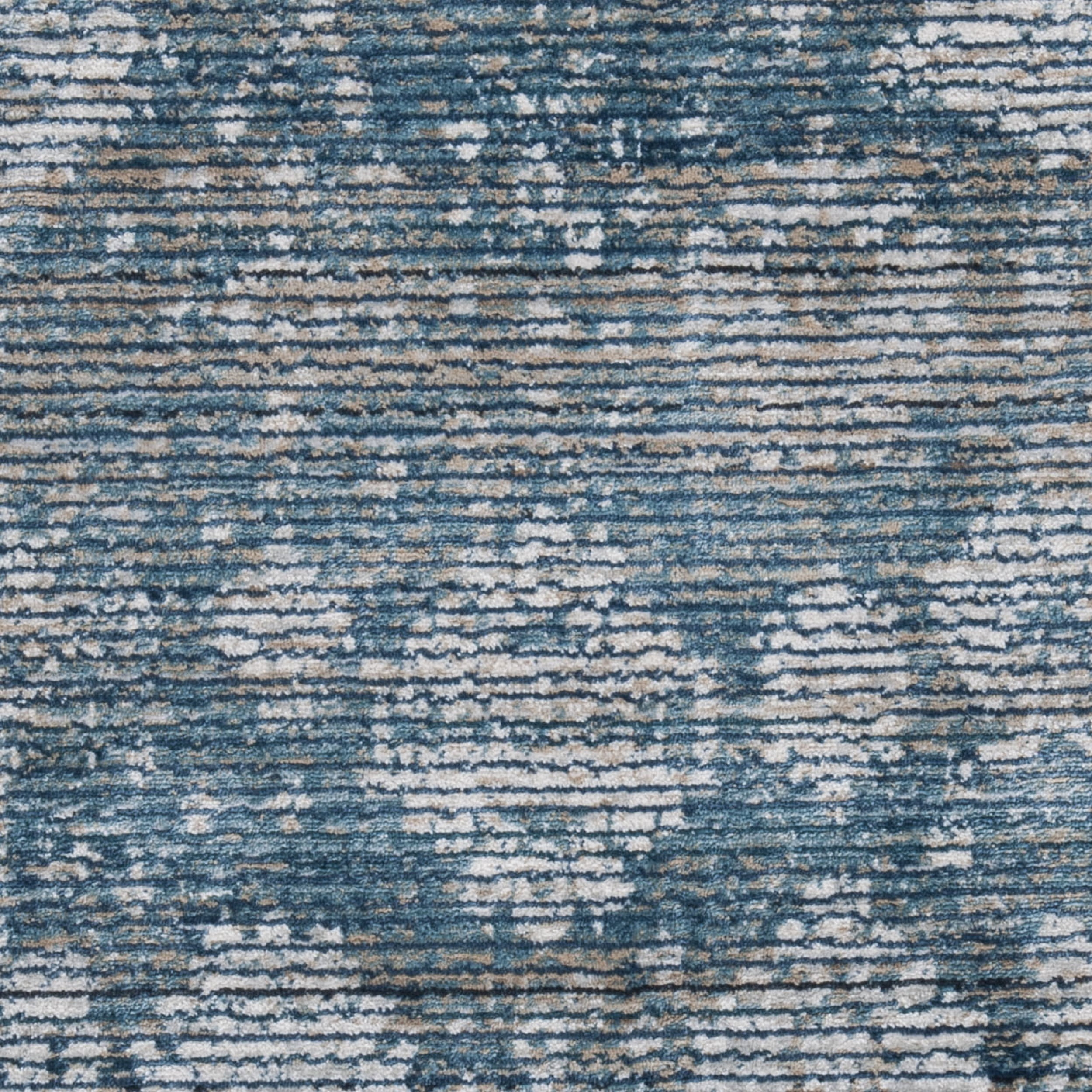 SAFAVIEH Victoria Bristol Distressed Floral Area Rug, Blue/Ivory, 3' x 5'