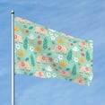 thumbnail image 2 of Kll Elephant And Flowers Flag 4x6 Ft Parade Party Flag Outdoor Flag Decorative Flag Banner Flags Garden Flag Home House Flags, 2 of 7