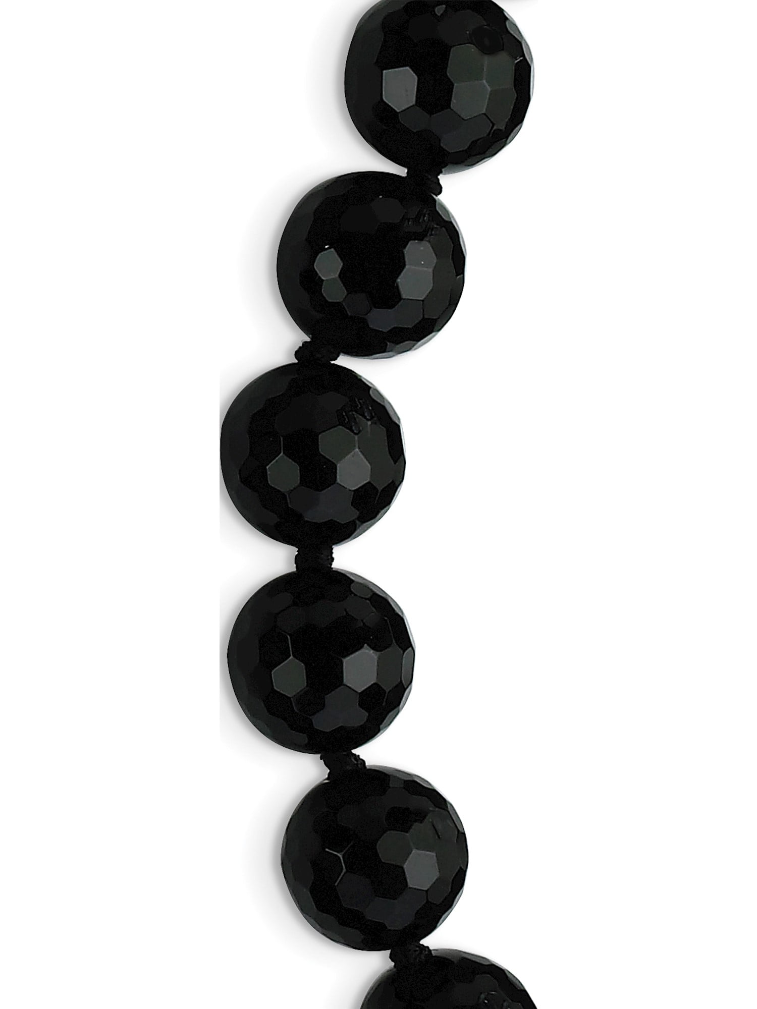 black agate necklace