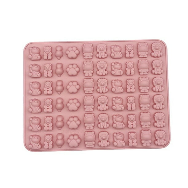Molde Silicon Frutas Mini Gomitas Gelatina Hielo+ Cuentagota