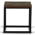thumbnail image 3 of Steve Silver Aleka Metal End Table in Dark Oak and Charcoal, 3 of 4